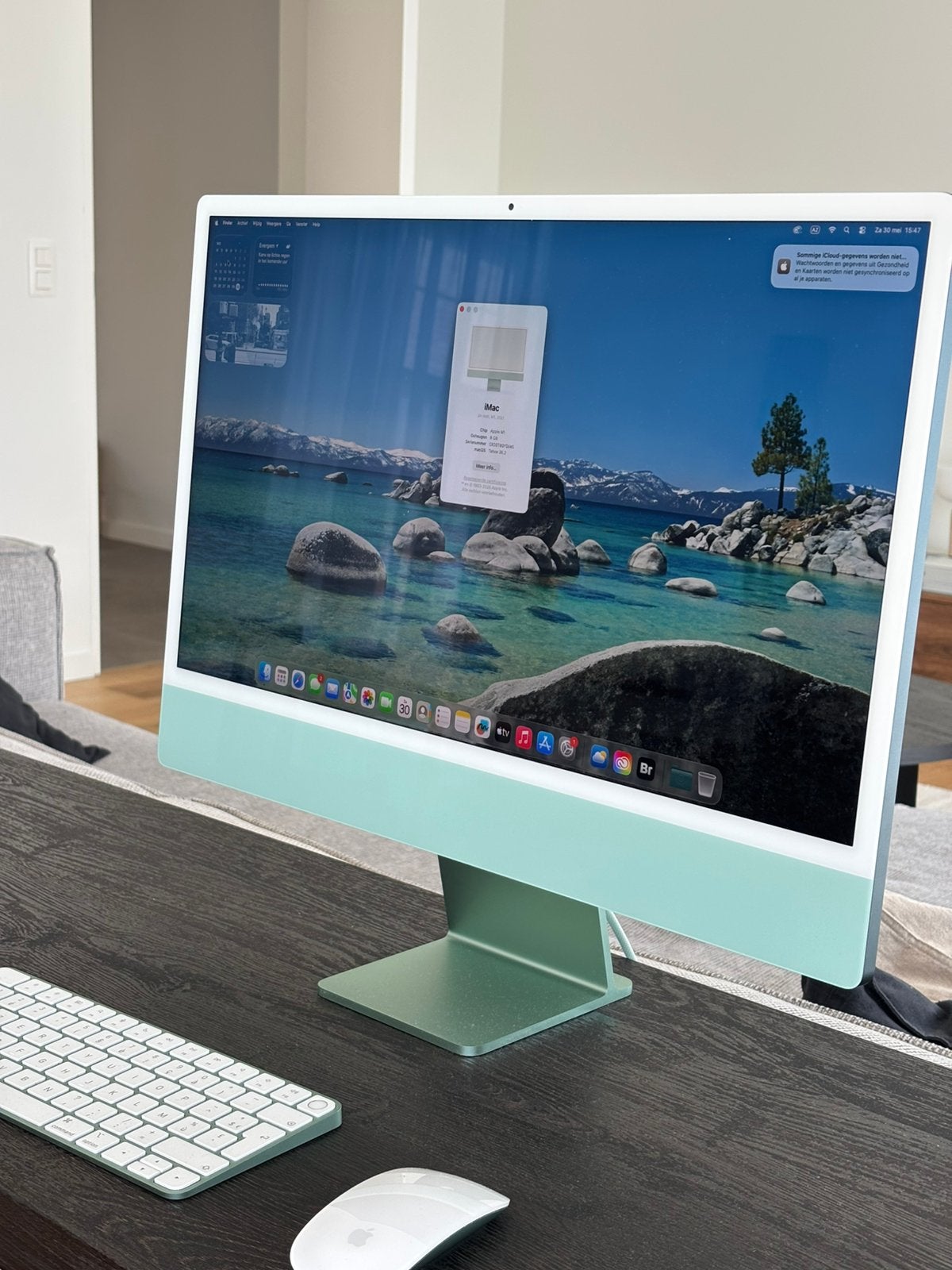 iMac 24 inch M1, Computers en Software, Ophalen, Zo goed als nieuw, IMac