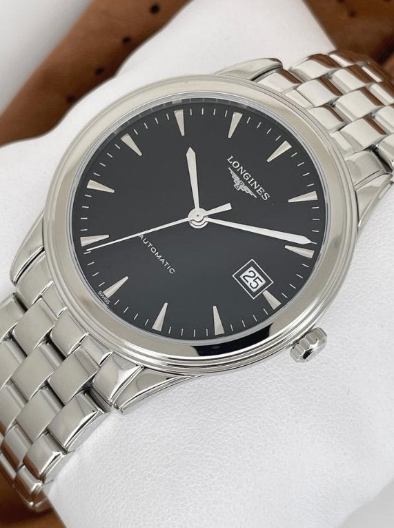 Longines Flagship, Handtassen en Accessoires, Horloges | Heren, Staal, Zakhorloge, Staal, Nieuw