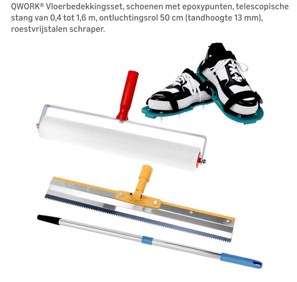 Egaliseren set (nieuw), Doe-het-zelf en Bouw, Ophalen of Verzenden