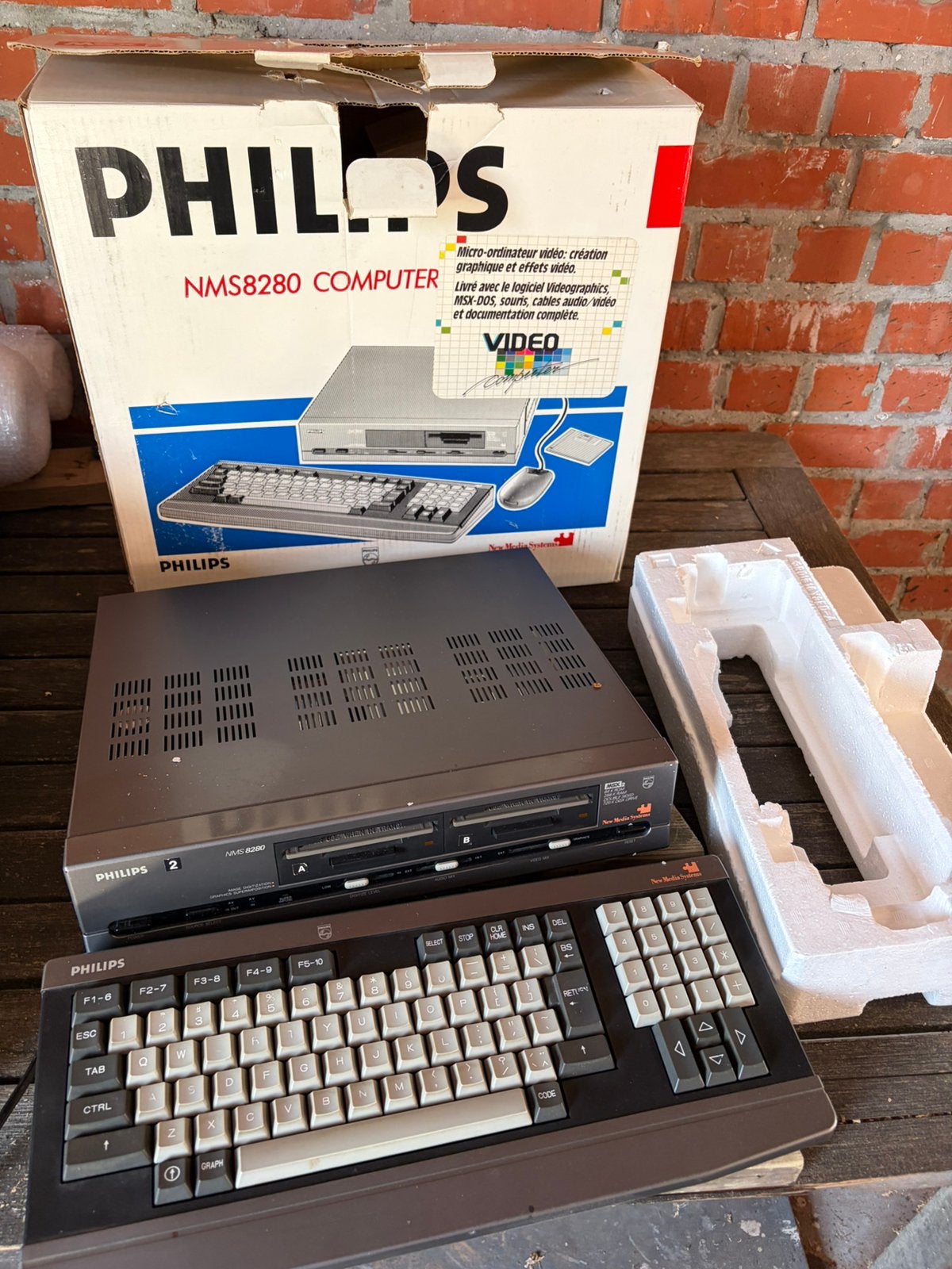 Philips NMS8280 computer perfecte staat !!, Informatique & Logiciels, Enlèvement ou Envoi