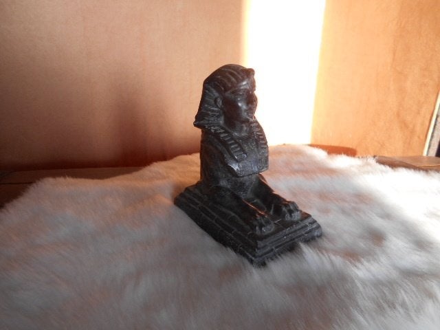 Belle statue complète - Égyptienne, Antiquités & Art, Enlèvement ou Envoi