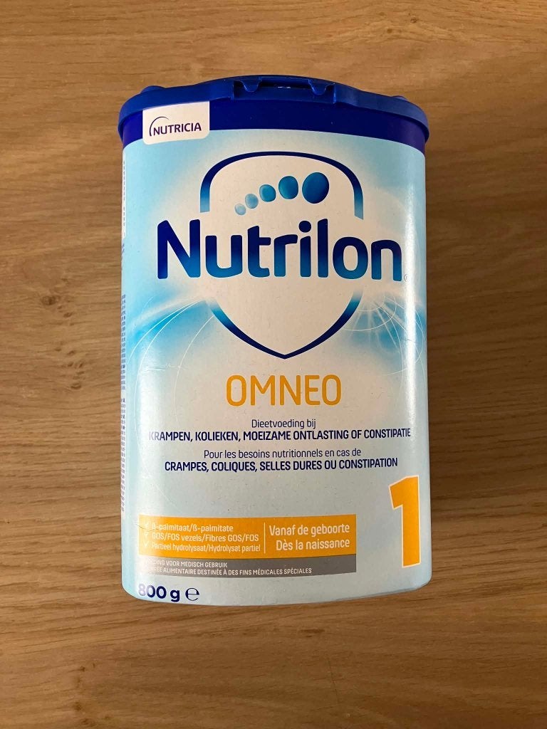 Gratis lege melkpoederdozen, Ophalen