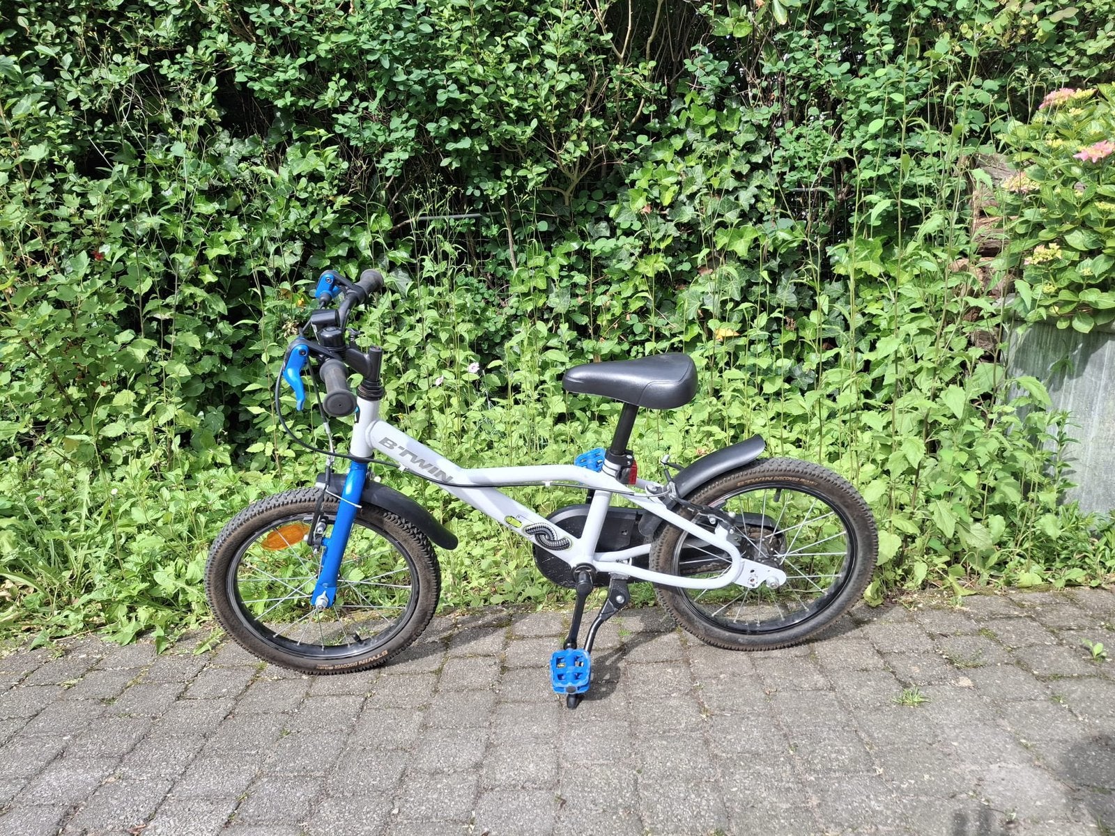 Leuke Decathlon b’twin jongensfiets 16 inch, Ophalen, Zo goed als nieuw, 16 tot 20 inch