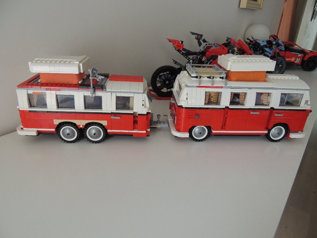 VW bus en VW caravan van Reobrix, Ophalen, Zo goed als nieuw