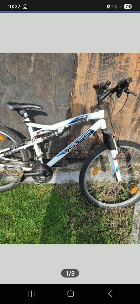 Moutenbike frame maat 46 redelijke goede staat, Fietsen en Brommers, Ophalen