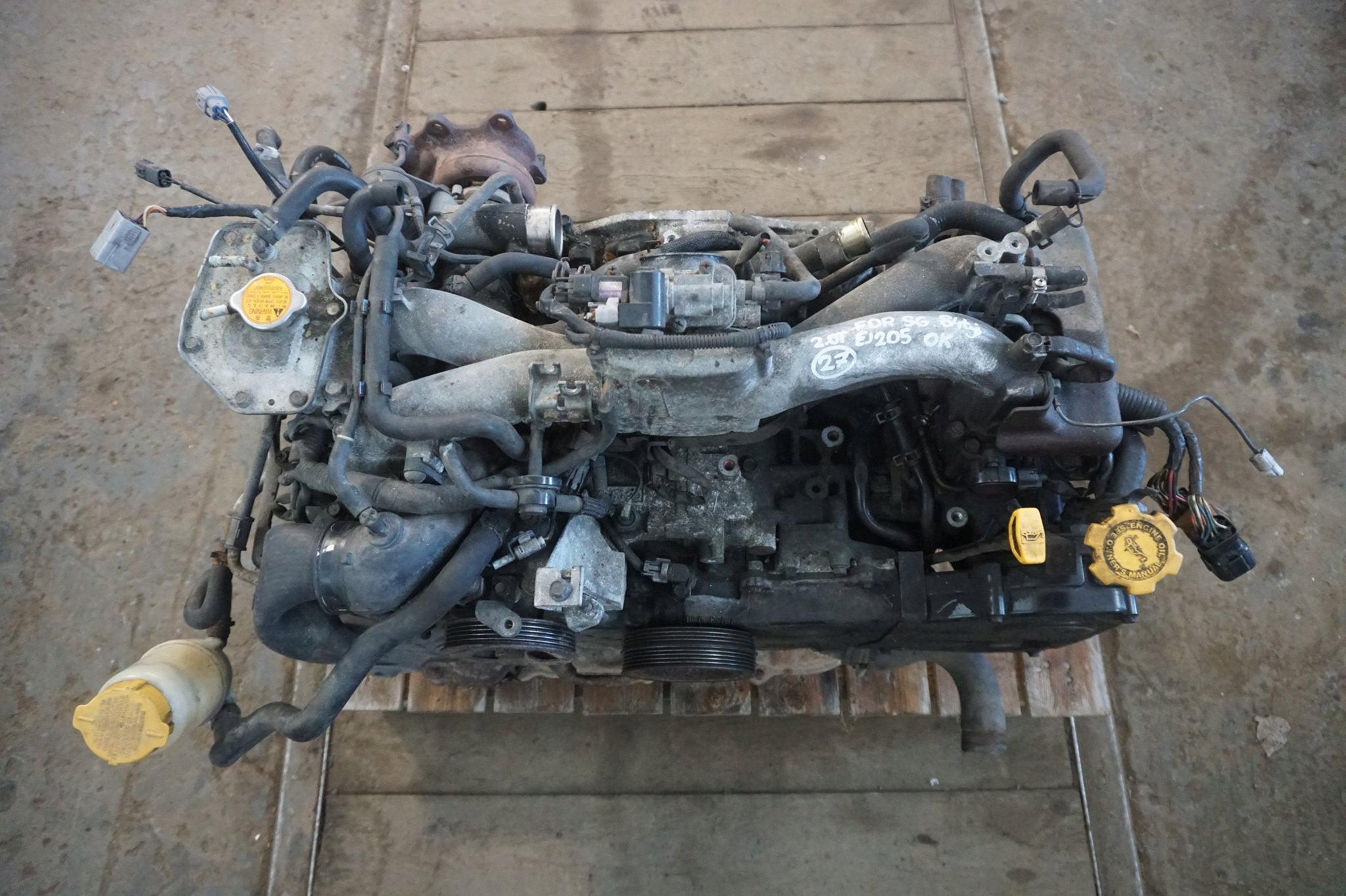 Moteur EJ205 Complet FORESTER SUBARU, Envoi, Utilisé, Daihatsu