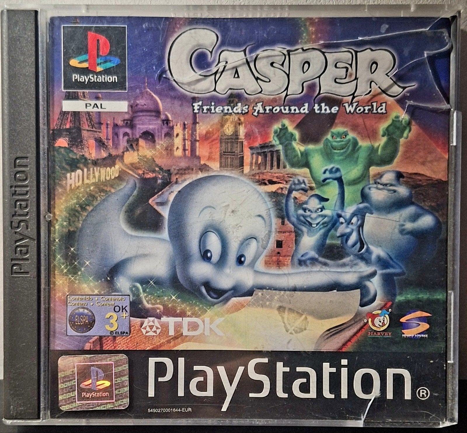 PS1 Casper: Friends Around The World, Ophalen of Verzenden, Gebruikt, Vanaf 3 jaar