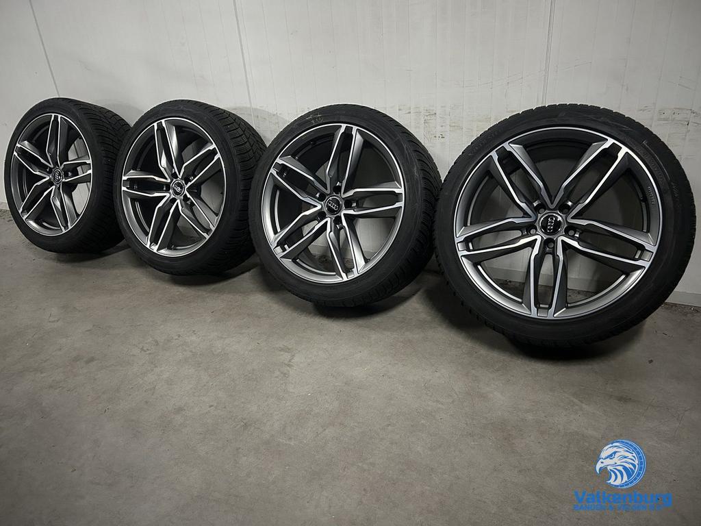 7mm! Audi A6 RS6 look Q3 20 inch zwarte GMP Atom velgen 5x11, Gebruikt, 255 mm, -, -