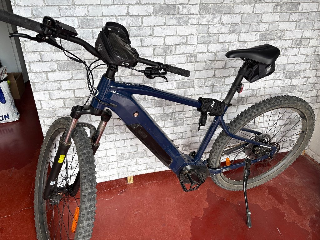 Elektrische mountainbike Rockrider, Ophalen, Zo goed als nieuw, 50 km per accu of meer, Overige merken