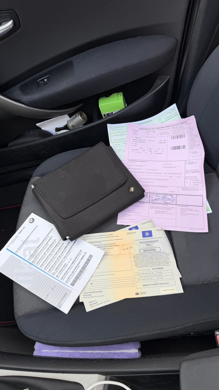 BMW 116i gekeurd voor verkoop, Auto's, Zwart, Zwart, Handgeschakeld, 5 deurs