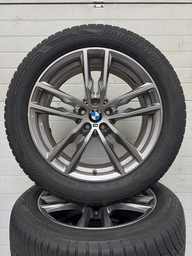 19’’ bmw x3 x4 g01 g02 ix3 velgen winterbanden tpms 698M, Auto-onderdelen, 19 inch, -, -, Banden en Velgen