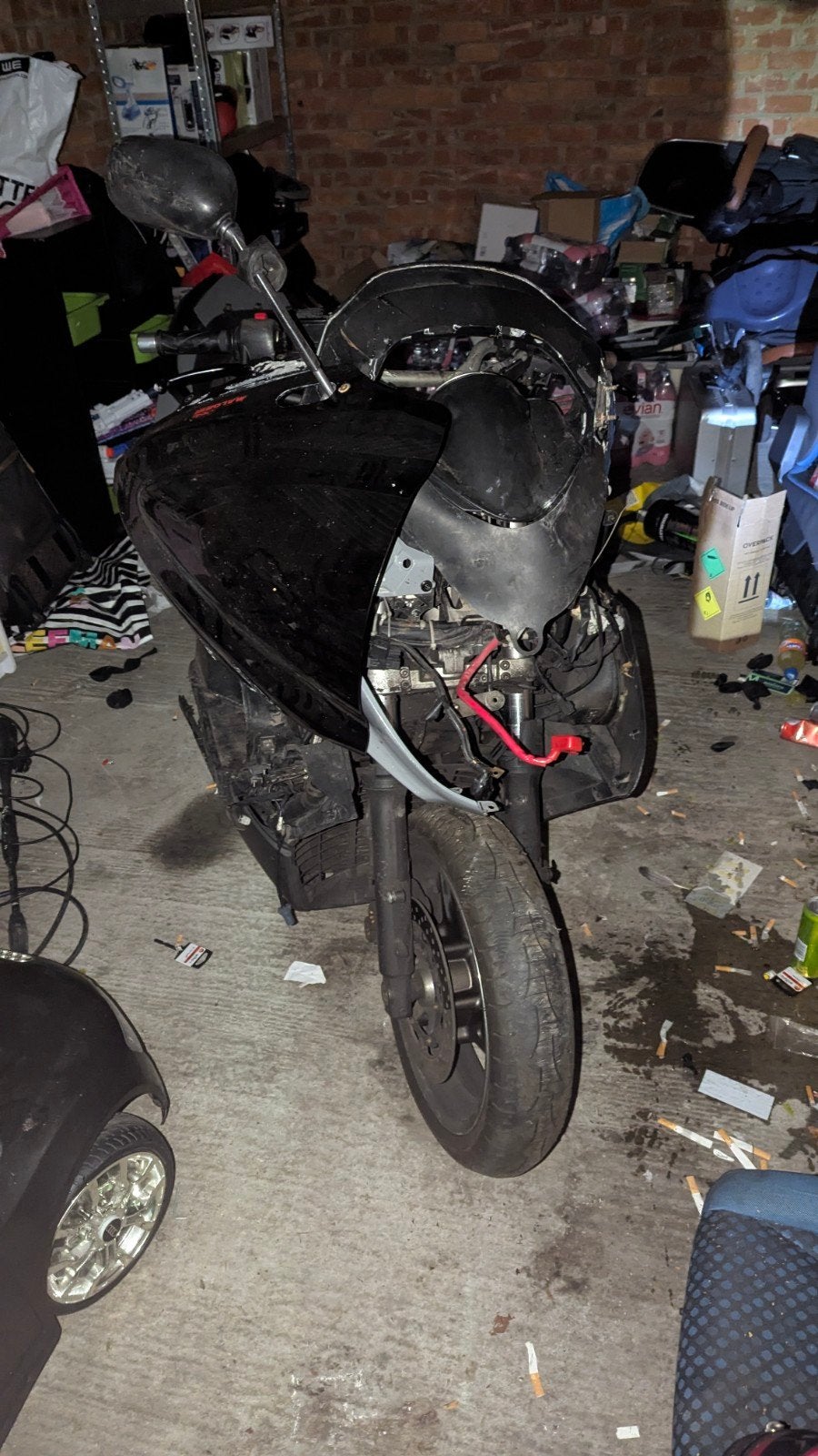 Yamaha t-max 2009 schade aan de kappen, Motoren, Scooter, Motorrijbewijs A, Gebruikt, Particulier