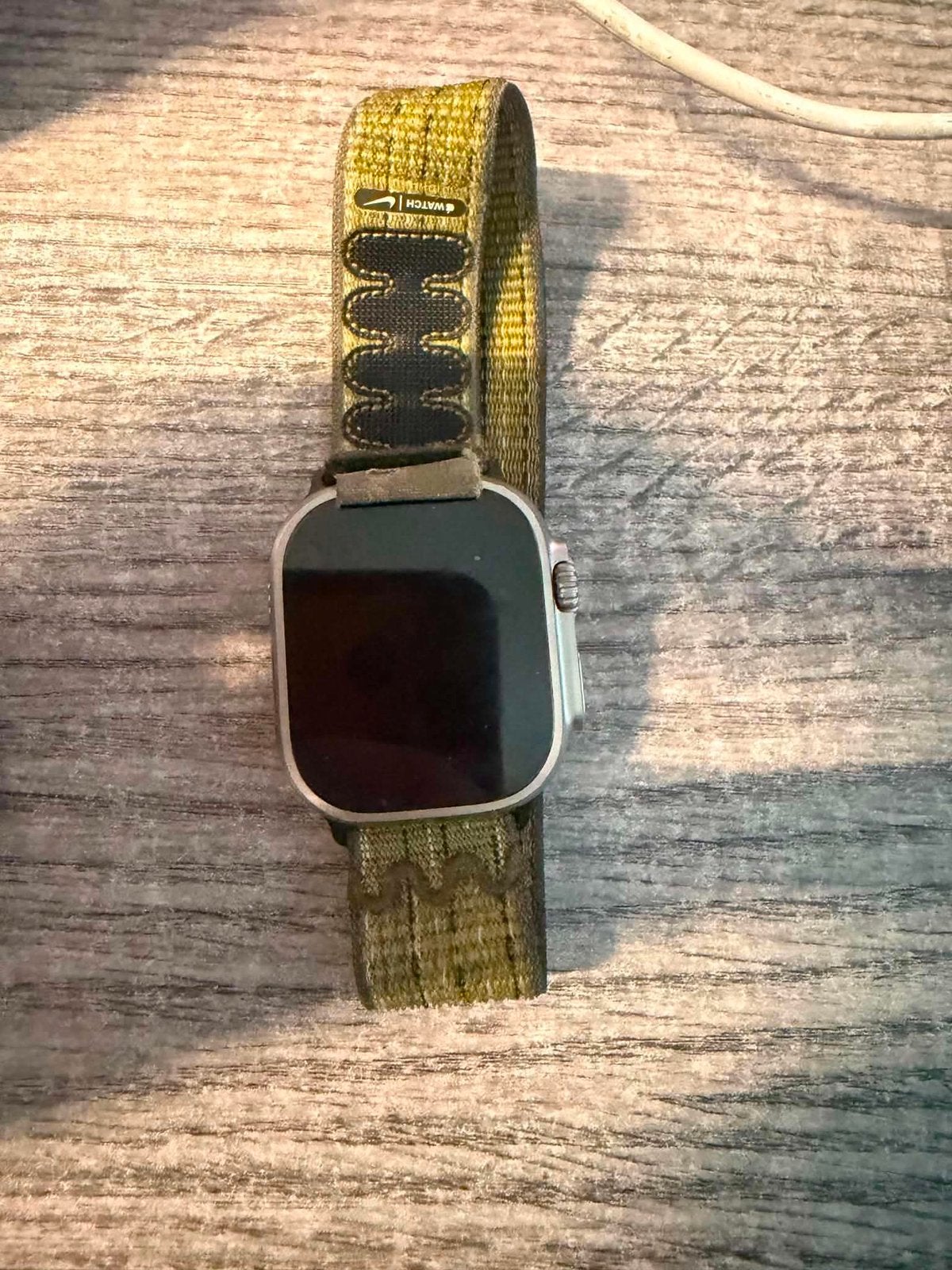 Apple watch ultra 2, Handtassen en Accessoires, Smartwatches, Ophalen, Hoogte, Zwart, IOS