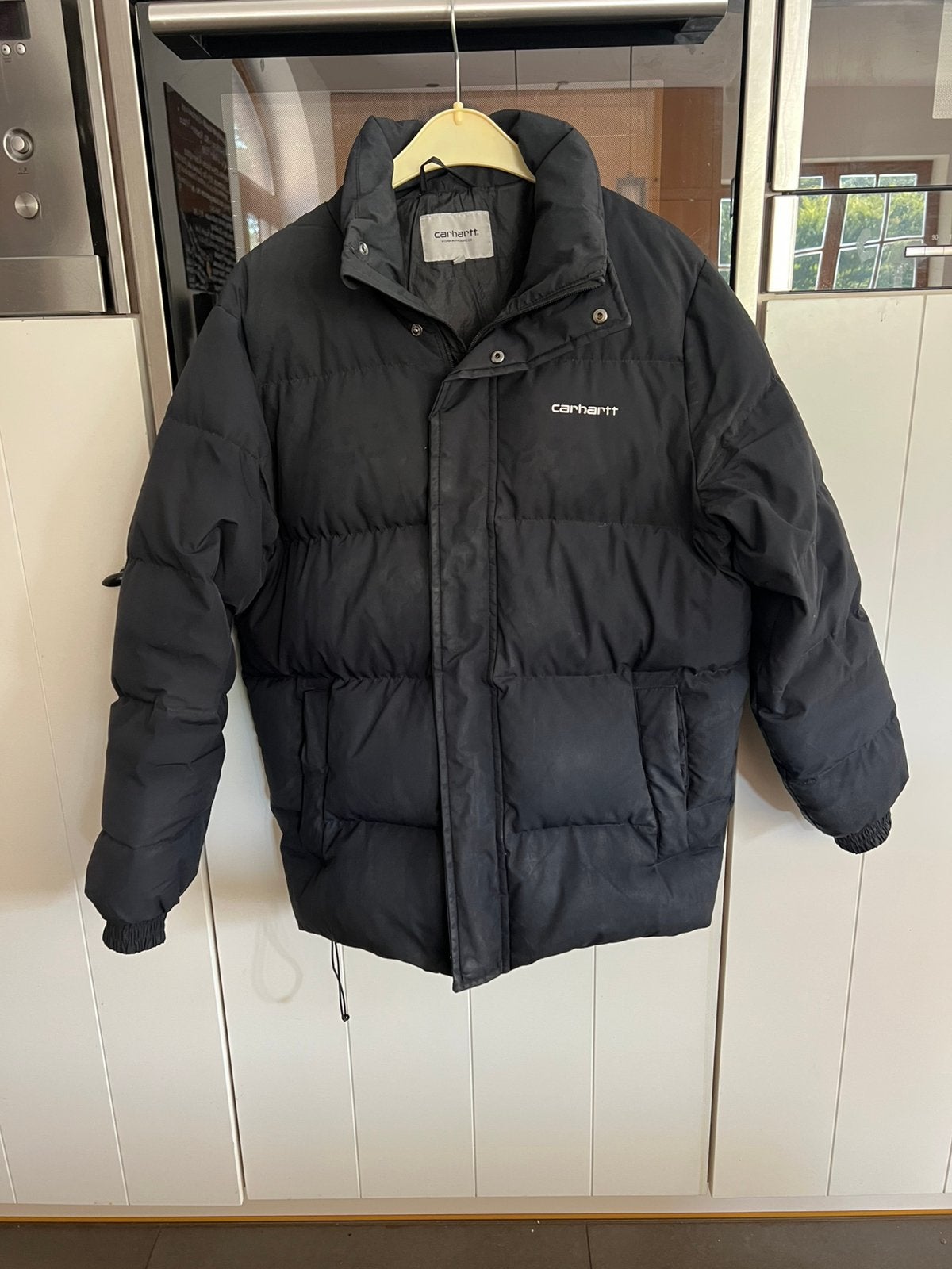 Carhartt warme winterjas zwart, Kleding | Heren, Ophalen, Gedragen, Maat 46 (S) of kleiner, Zwart