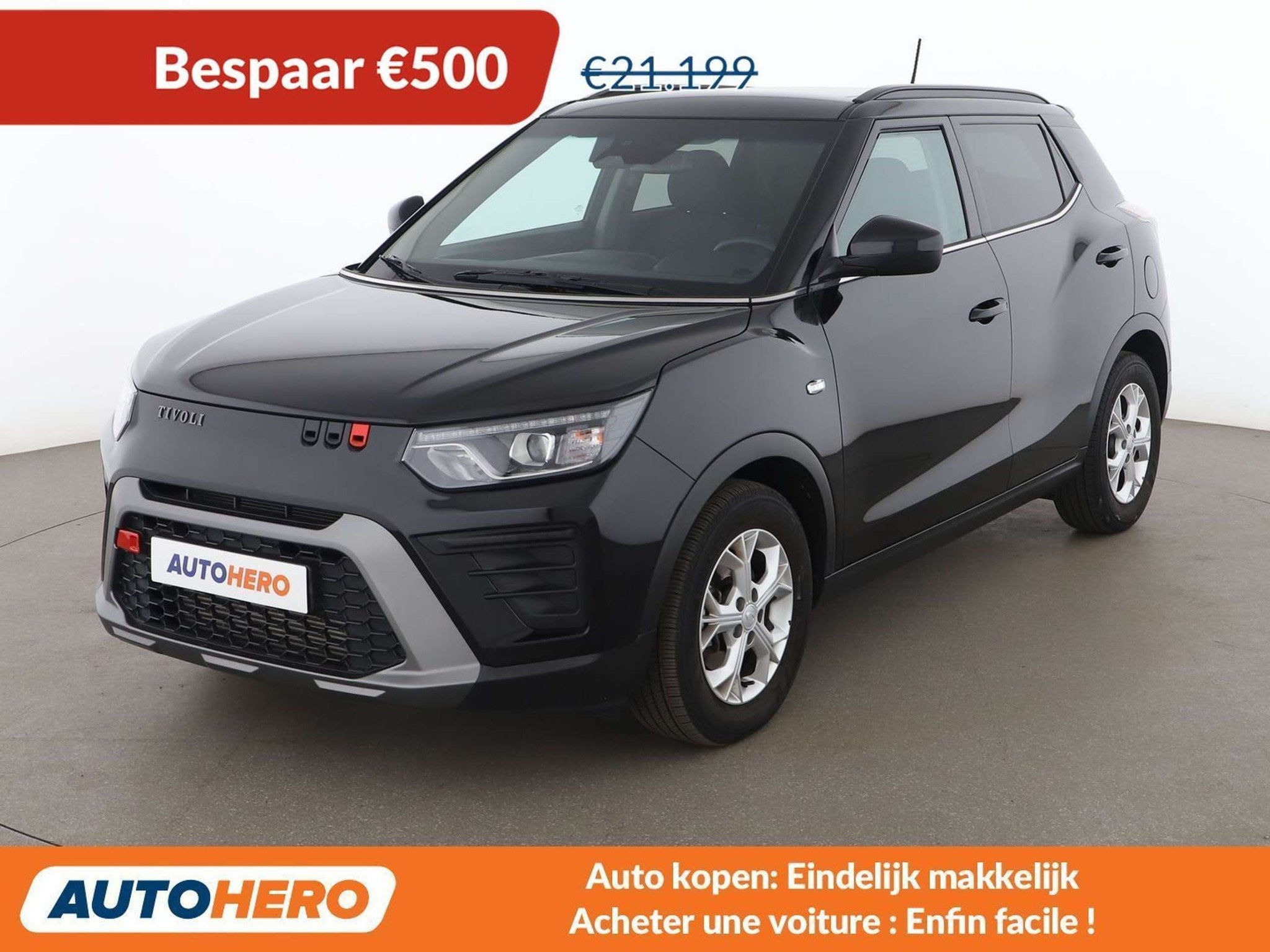 KGM Tivoli 1.5 T-GDi Black (année de construction 2025), Autos, Autos Autre, https://public.car-pass.be/vhr/6195df51-9a0c-4aa7-9afc-124b35307ad5