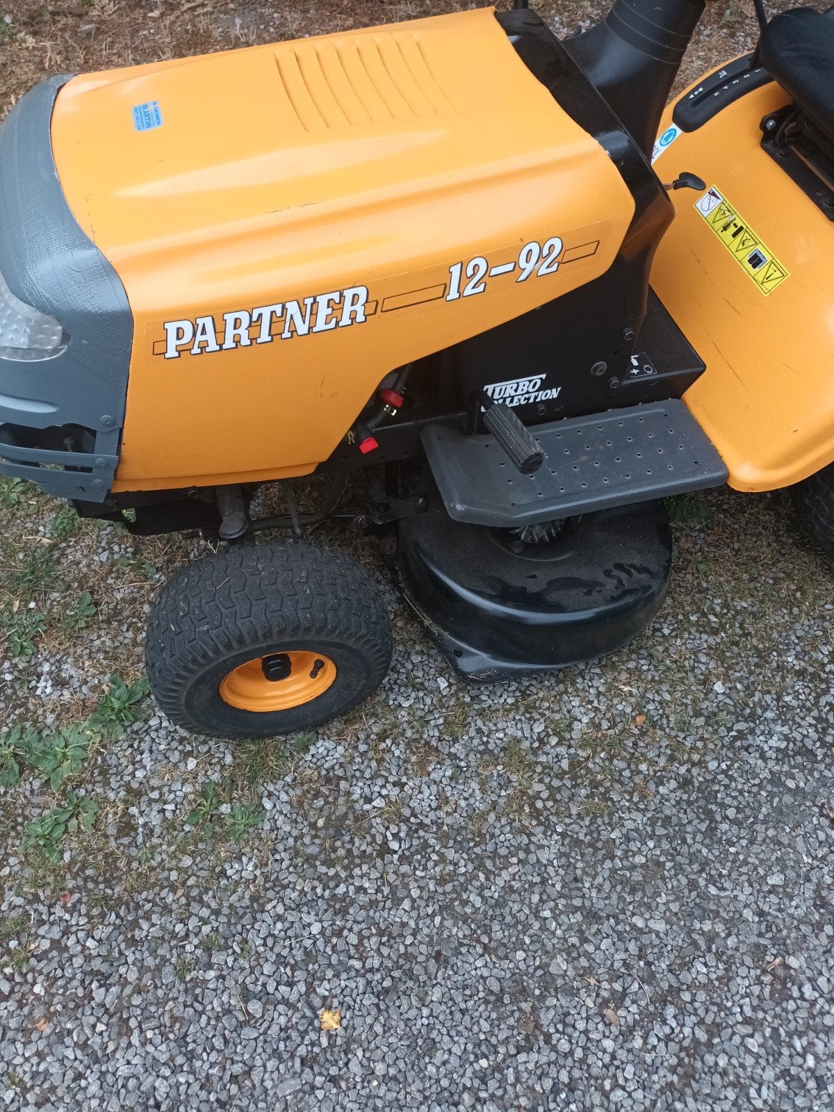 tracteur tondeuse, Jardin & Terrasse, Démarrage électrique, Enlèvement, Utilisé, Partner