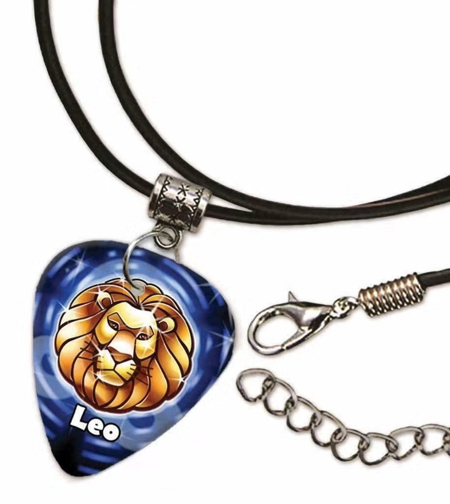 Leeuw plectrum ketting, sleutelhanger of oorbellen, Enlèvement ou Envoi, Neuf