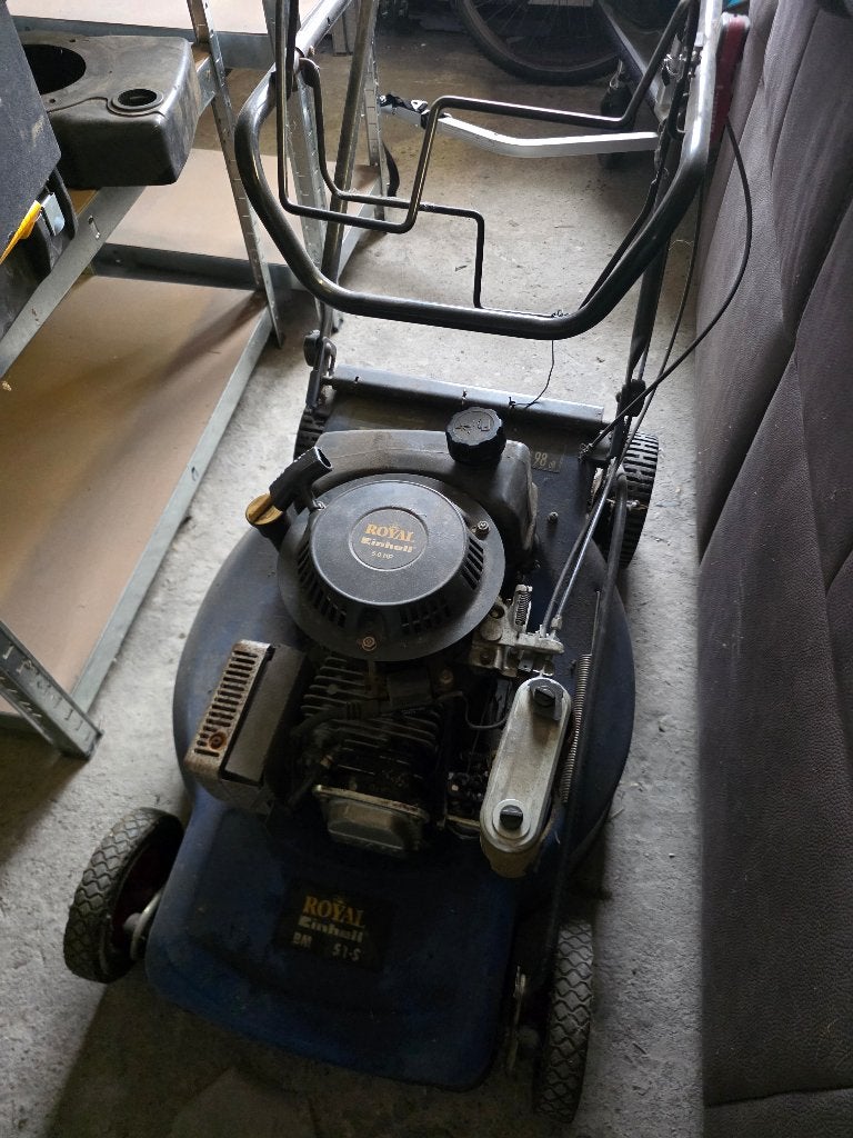 Benzine grasmaaier, Ophalen, Cirkelmaaier, Gebruikt, Einhell