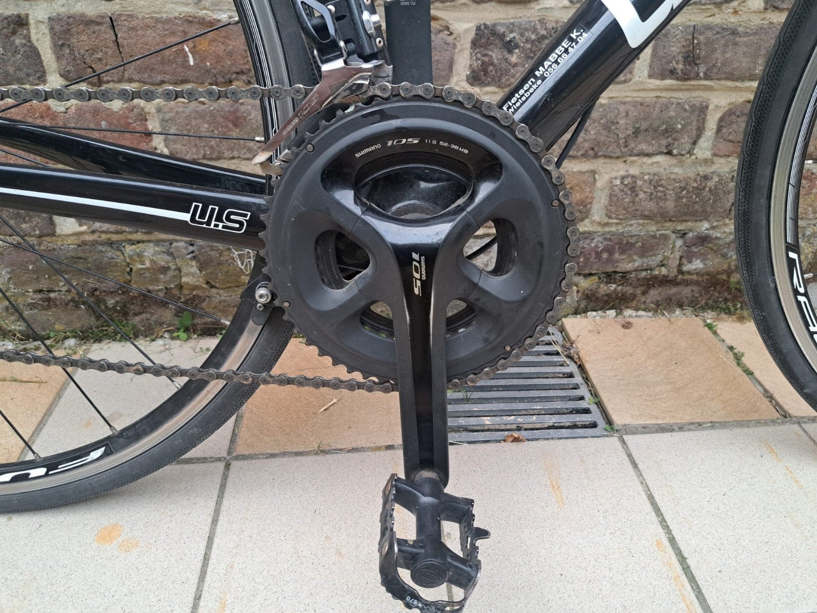 Race fiets carbon, Ophalen, Carbon