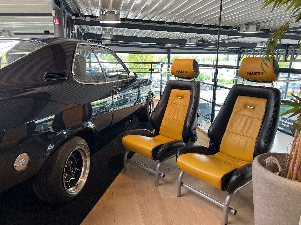 Opel Manta GSI Voorzetels leder, Auto-onderdelen, Ophalen, Opel