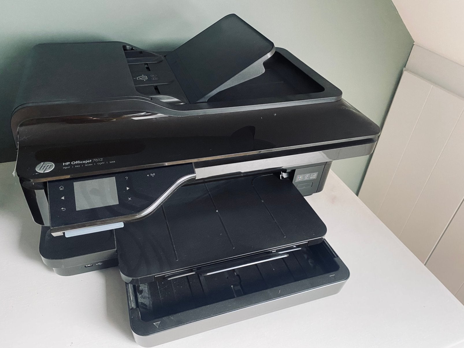 Imprimante HP OfficeJet 7612 A3, Computers en Software, Printers, Ophalen, Printer, Inkjetprinter, Ingebouwde Wi-Fi