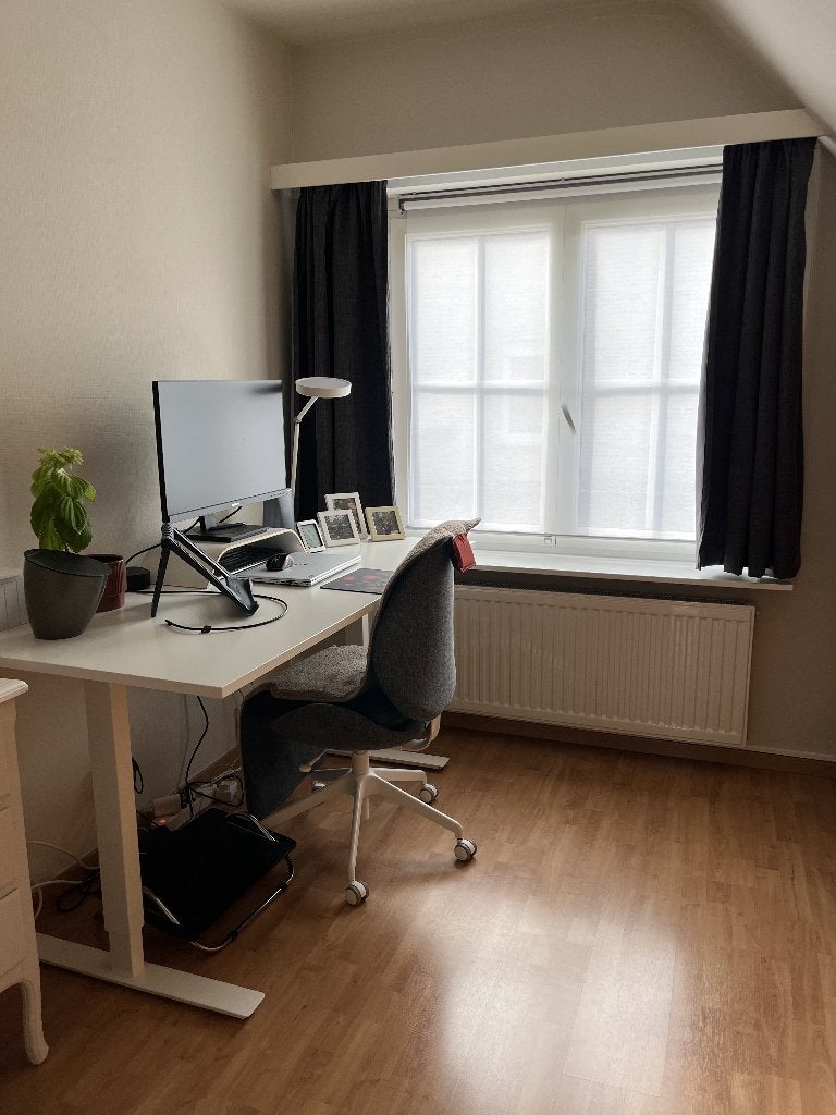 Zit-Sta Bureau, Huis en Inrichting, Ophalen, Zit-sta bureau, 160 cm, In hoogte verstelbaar