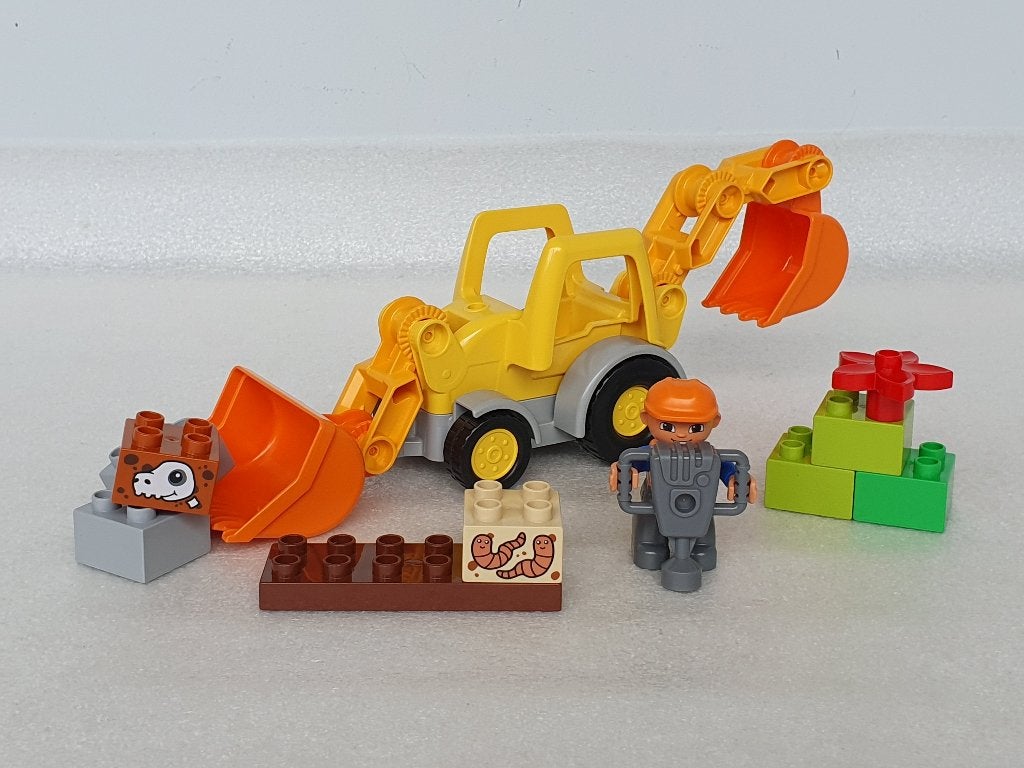Lego Duplo 10811: Graaflaadmachine, Kinderen en Baby's, Ophalen of Verzenden, Gebruikt, Duplo