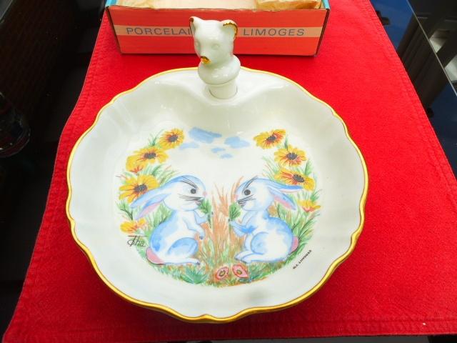 Porcelaine de Limoges, Enlèvement ou Envoi, Neuf, Porcelaine, Assiette ou Plat
