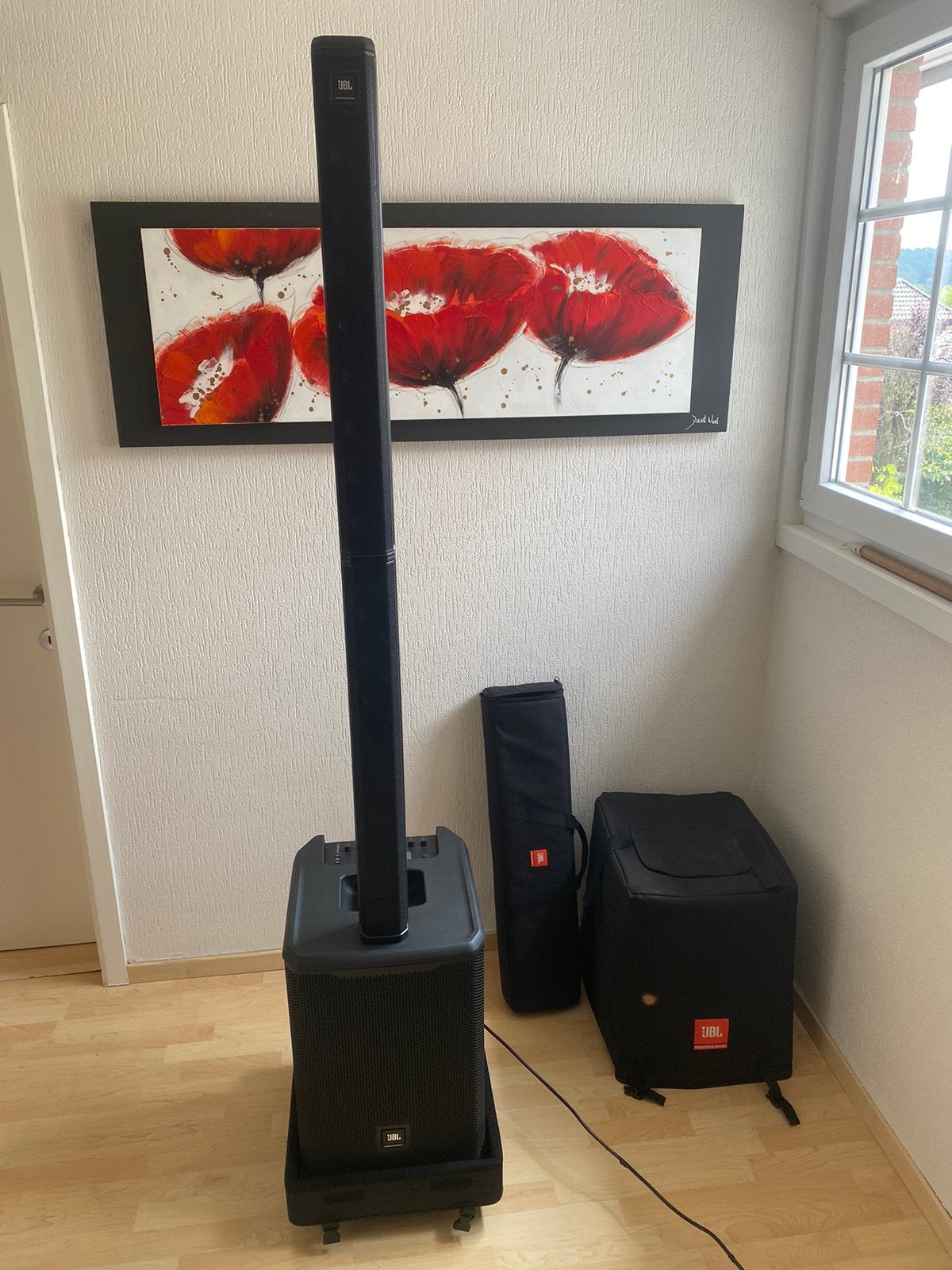 JBL PRX ONE with wheel case (All-in-one pack), Musique & Instruments, Amplis | Clavier, Moniteur & Sono, Utilisé, Sono, 1000 watts ou plus