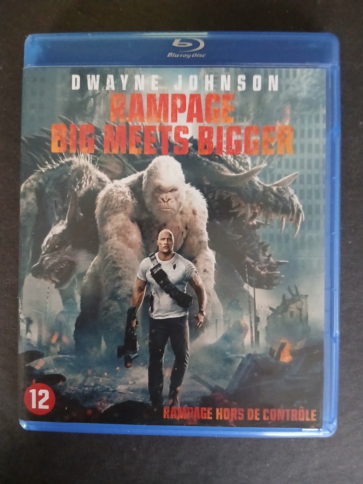 Rampage - Big meets bigger (2018) Dwayne Johnsonzending B-po, Verzenden, Film, Science Fiction en Fantasy, Zo goed als nieuw