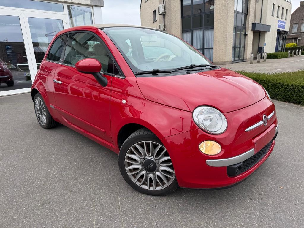 Fiat 500c Lounge Cabriolet, Autos, Rouge, Achat, Euro 6, Entreprise
