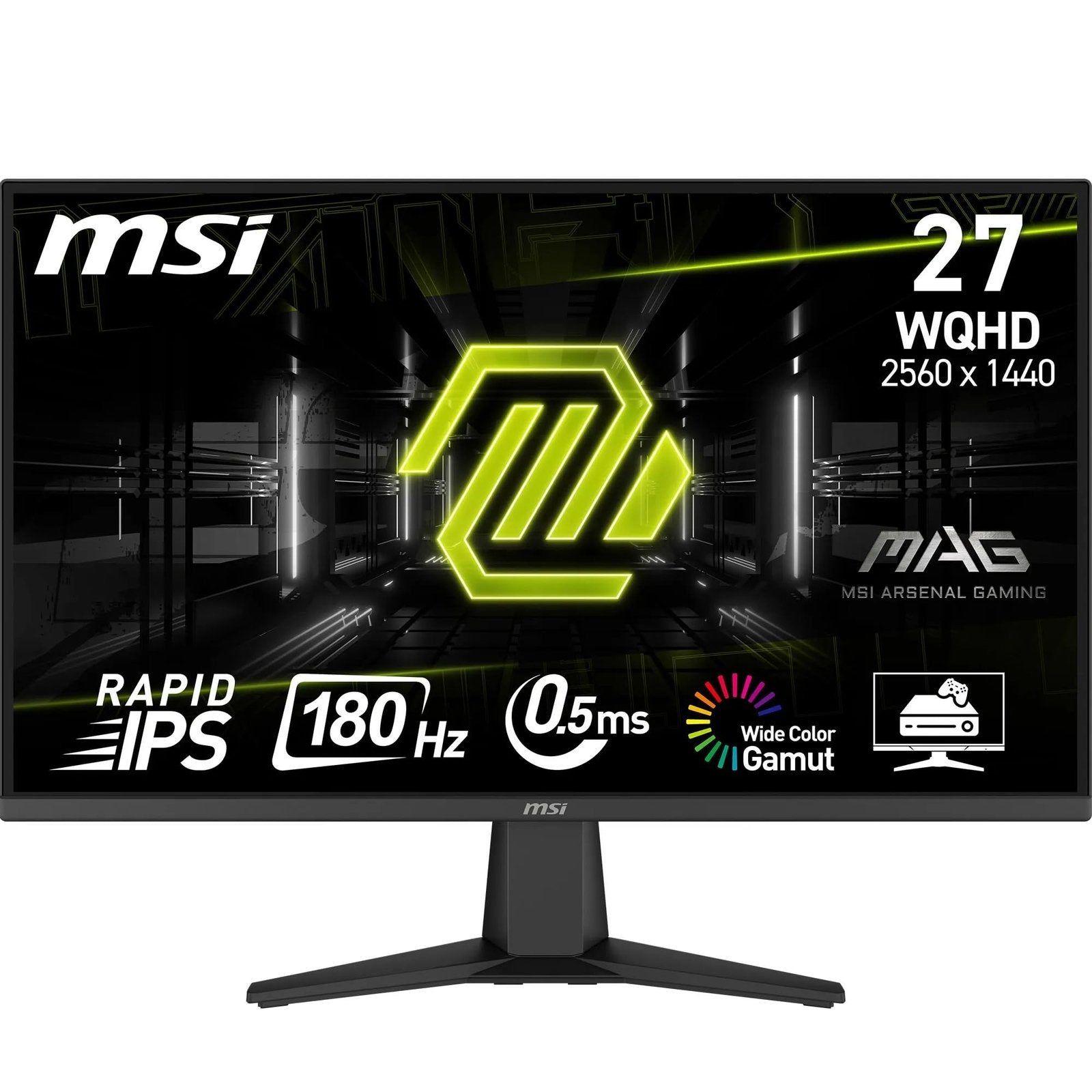 Neuf • Écran PC Gaming MSI MAG M275QF 27" (1440р/180Hz/IPS), Informatique & Logiciels, Gaming, HD, IPS, Enlèvement ou Envoi