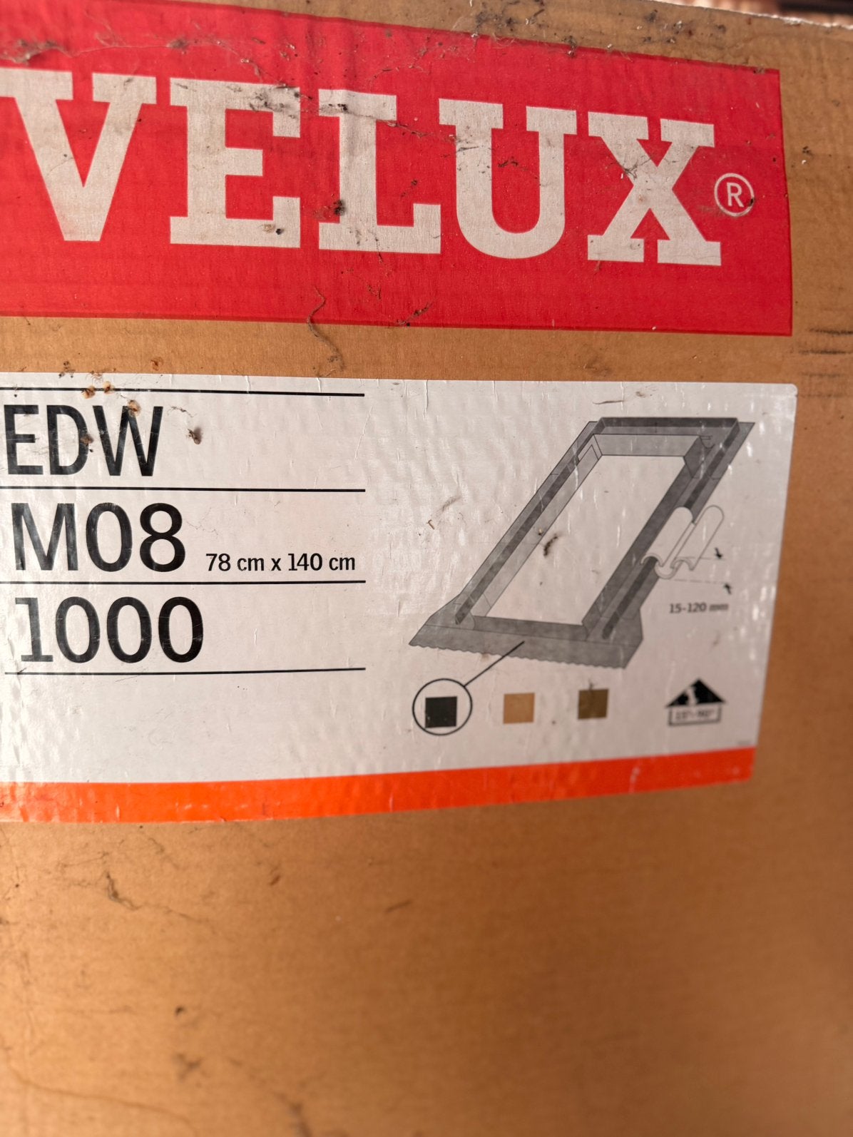 Velux gootstuk, Doe-het-zelf en Bouw, Ophalen, Nieuw
