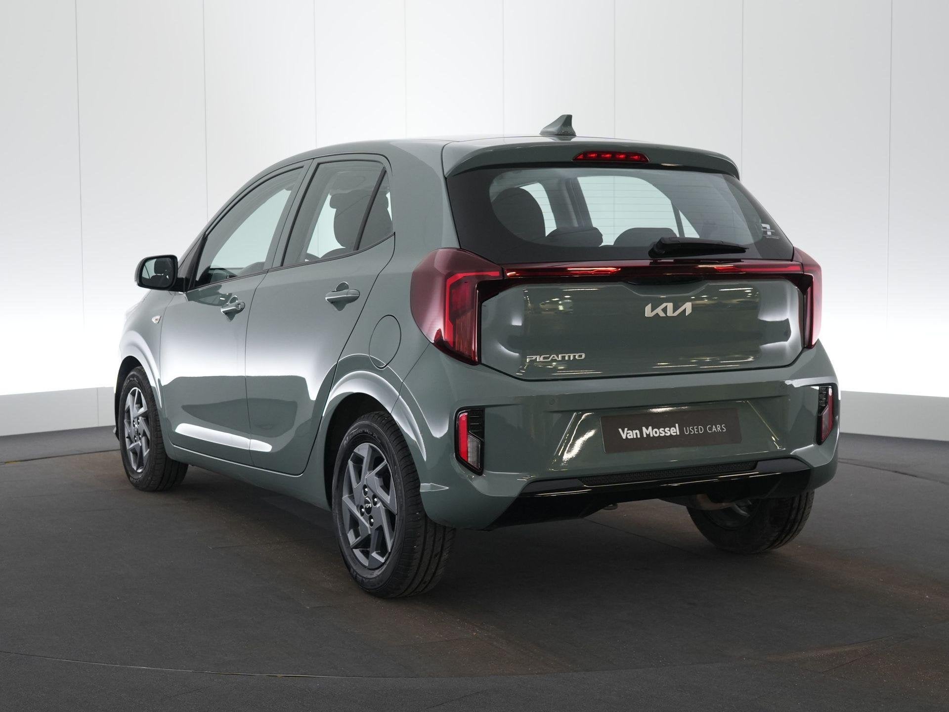 Kia Picanto 1.0 GDI ISG 63 AMT Pulse - Actie - Promo -, Auto's, Kia, Stof, Gebruikt, Zwart, 46 kW