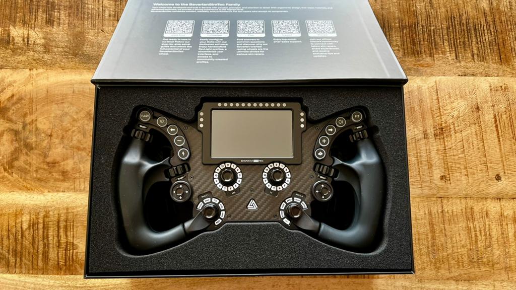 Bavarian SimTec Delta Pro stuurwiel, Computers en Software, Joysticks, Zo goed als nieuw, Ophalen