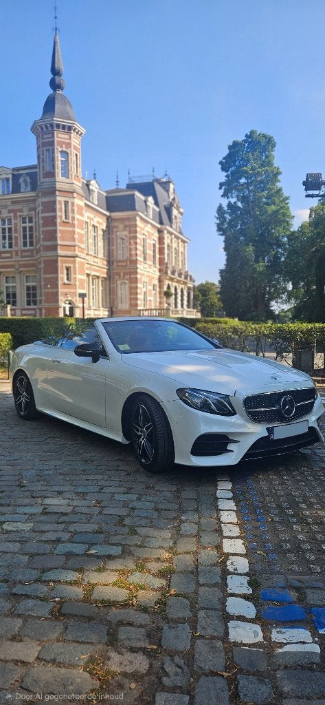 Mercedes E220d Cabrio, Auto's, Automaat, 4 zetels, Achterwielaandrijving, 143 kW