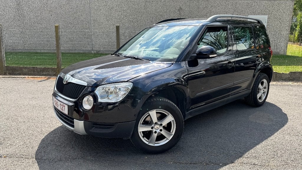 Yeti 1.2 TSI Ambition DSG // VERSNELINGSBAK DEFECT //, 4 cilinders, Zwart, Leder, Bedrijf