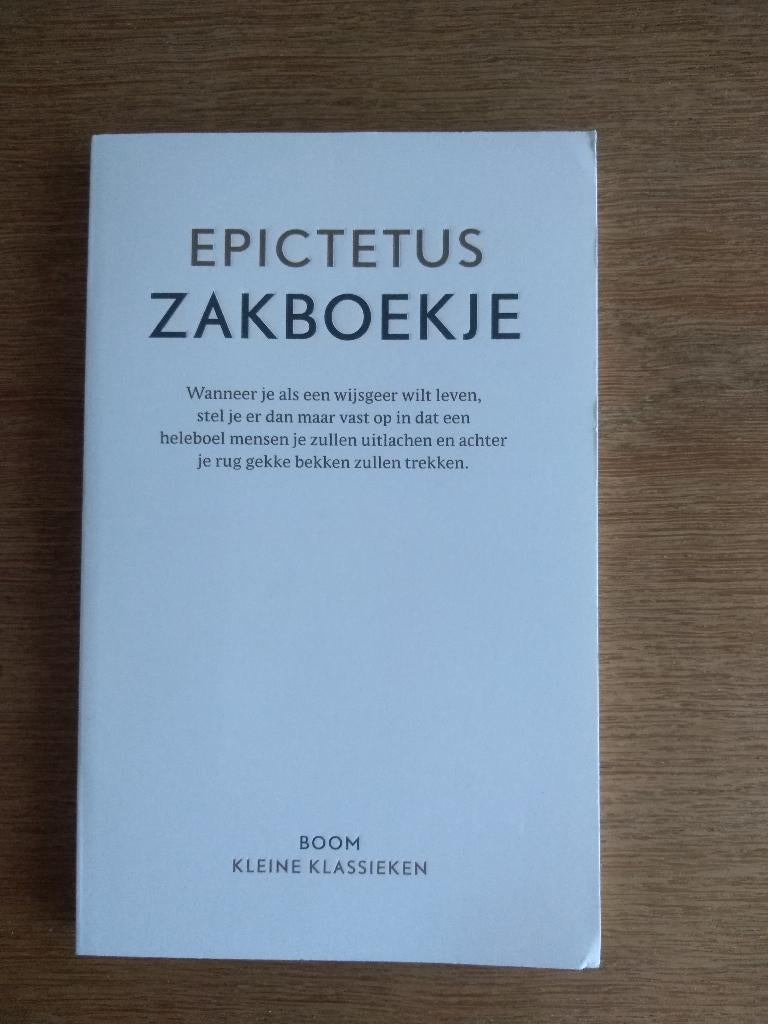 EPICTETUS   ZAKBOEKJE, Enlèvement, Neuf