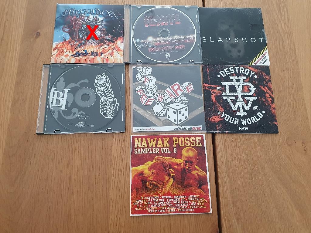 Hardcore cd's, Enlèvement ou Envoi, Comme neuf