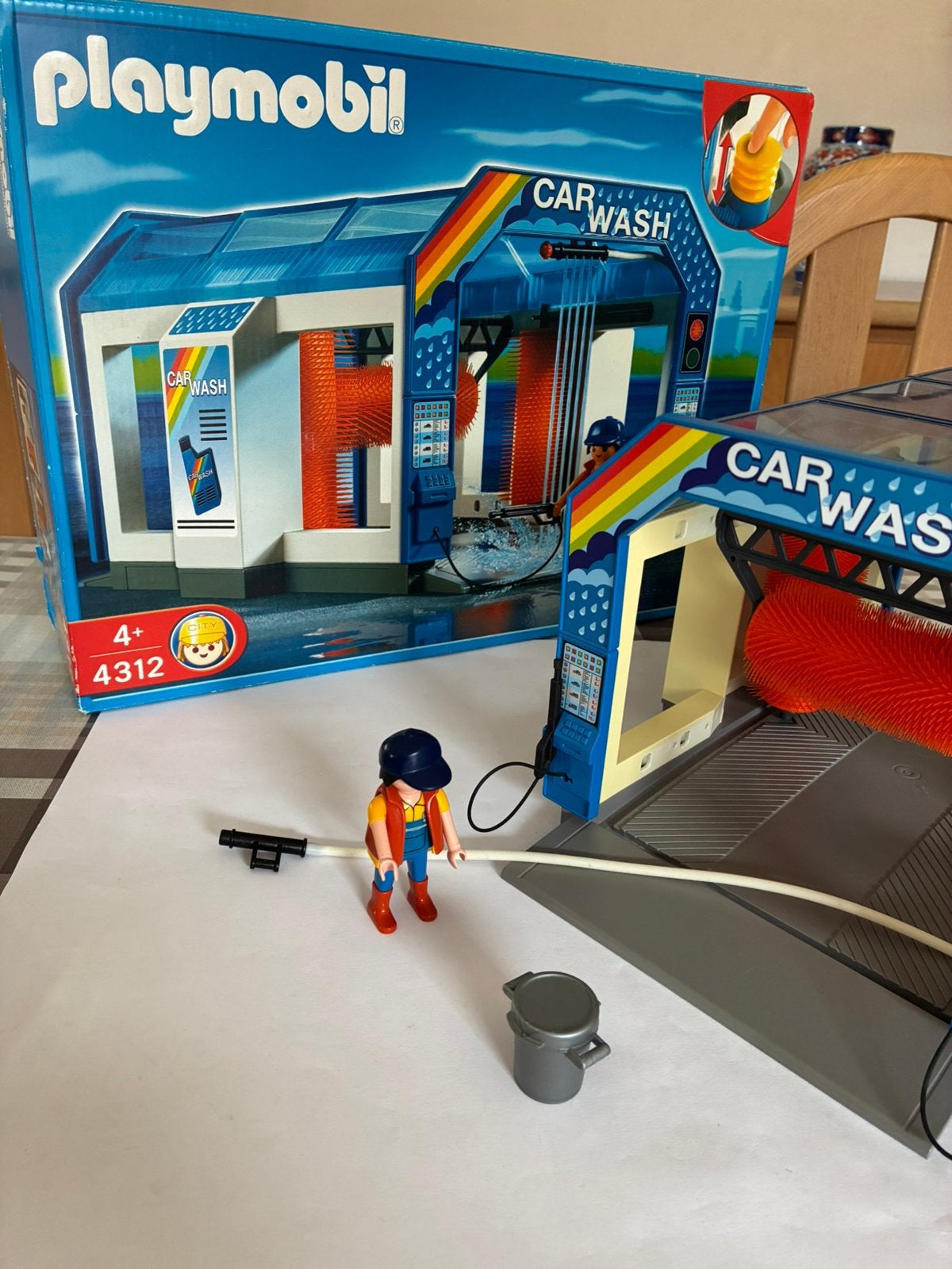 Playmobil carwash 4312, Enlèvement, Comme neuf