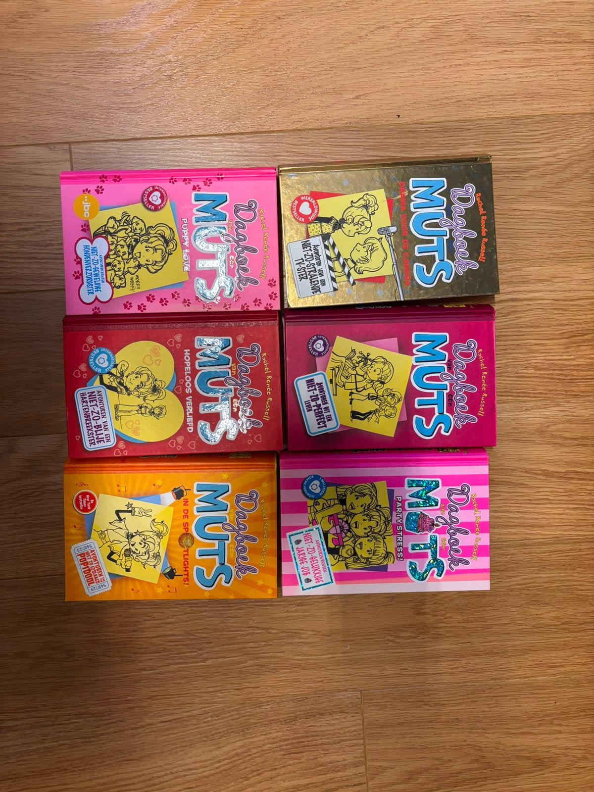 6 leesboeken ‘dagboek van een muts’, Enlèvement, Comme neuf