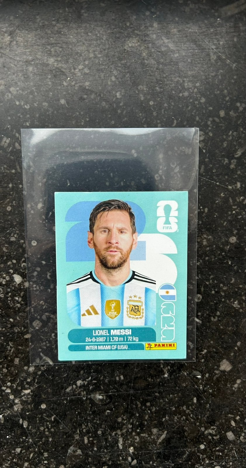 Lionel Messi/LAMINE YAMAL - PANANI WC 26 stickers, Verzamelen, Sportartikelen en Voetbal, Ophalen of Verzenden, Nieuw, Spelerskaart