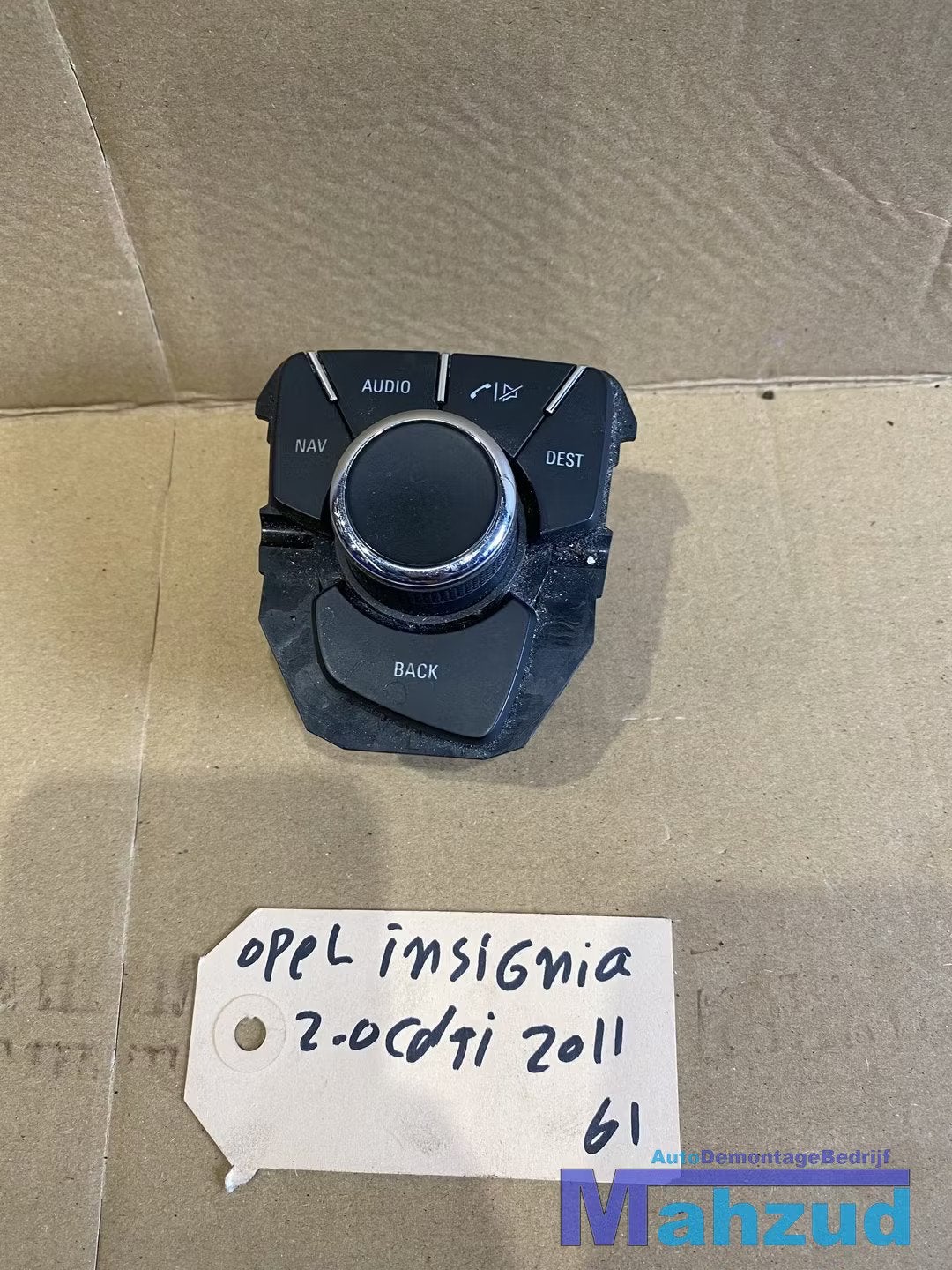 OPEL INSIGNIA A Radio bedieningspaneel 13310066, Auto-onderdelen, Gebruikt, Opel Automobile GmbH, Kontakt@opel-infoservice.de
