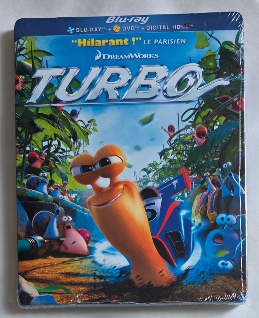 Turbo (Blu-ray + DVD) neuf sous blister, Avec fourreau/étui, Enlèvement ou Envoi, Blu-ray, Neuf, dans son emballage