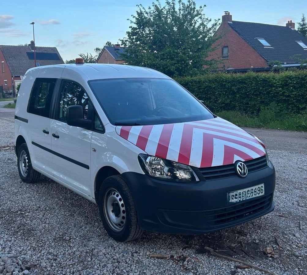 Vw Caddy 2.0i BENZ-CNG *40.000km* BTW Aftrekbaar, Auto's, Euro 5, Stof, Zwart, Caddy Combi