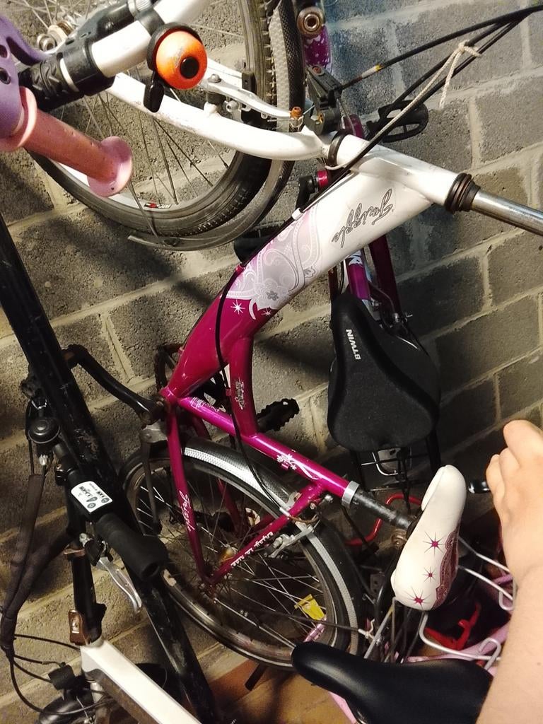 2 goeie meisjes fietsen in goeie staat kan apart gekocht, Enlèvement