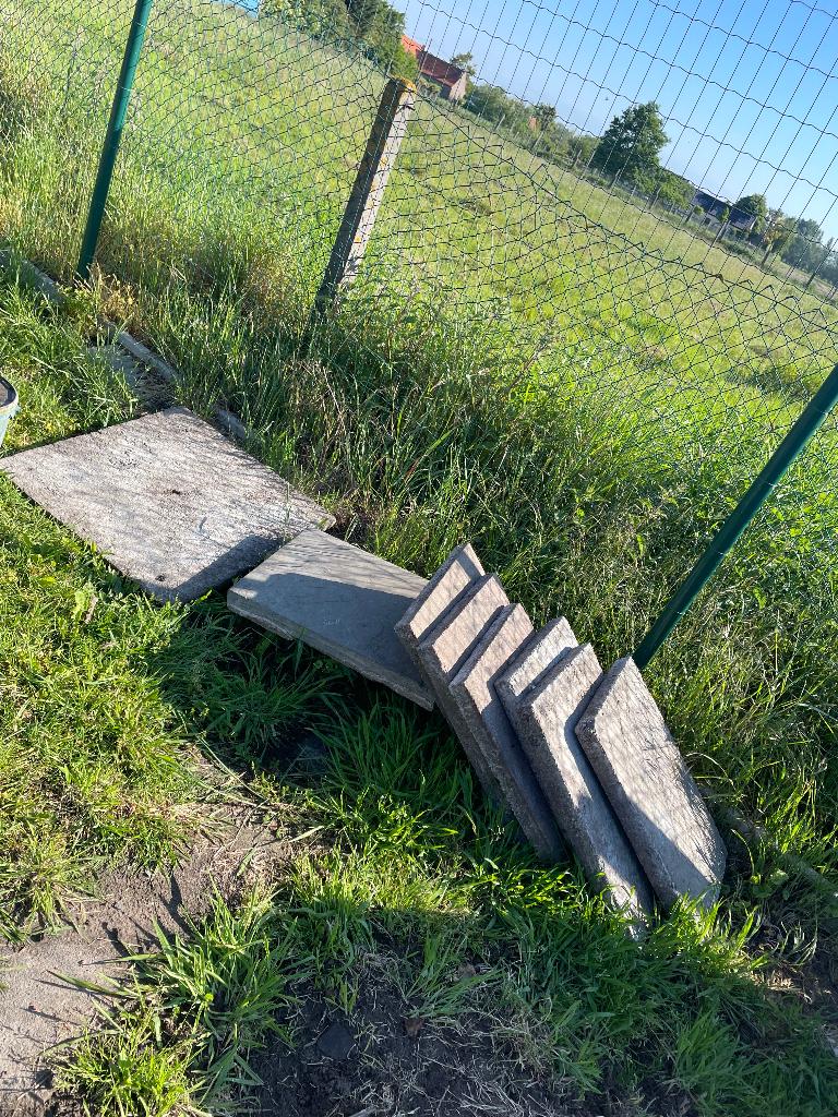 Ik heb hele grote betondallen, betondallen, betondallen, Tuin en Terras, Ophalen, Gebruikt, Beton, Overige typen