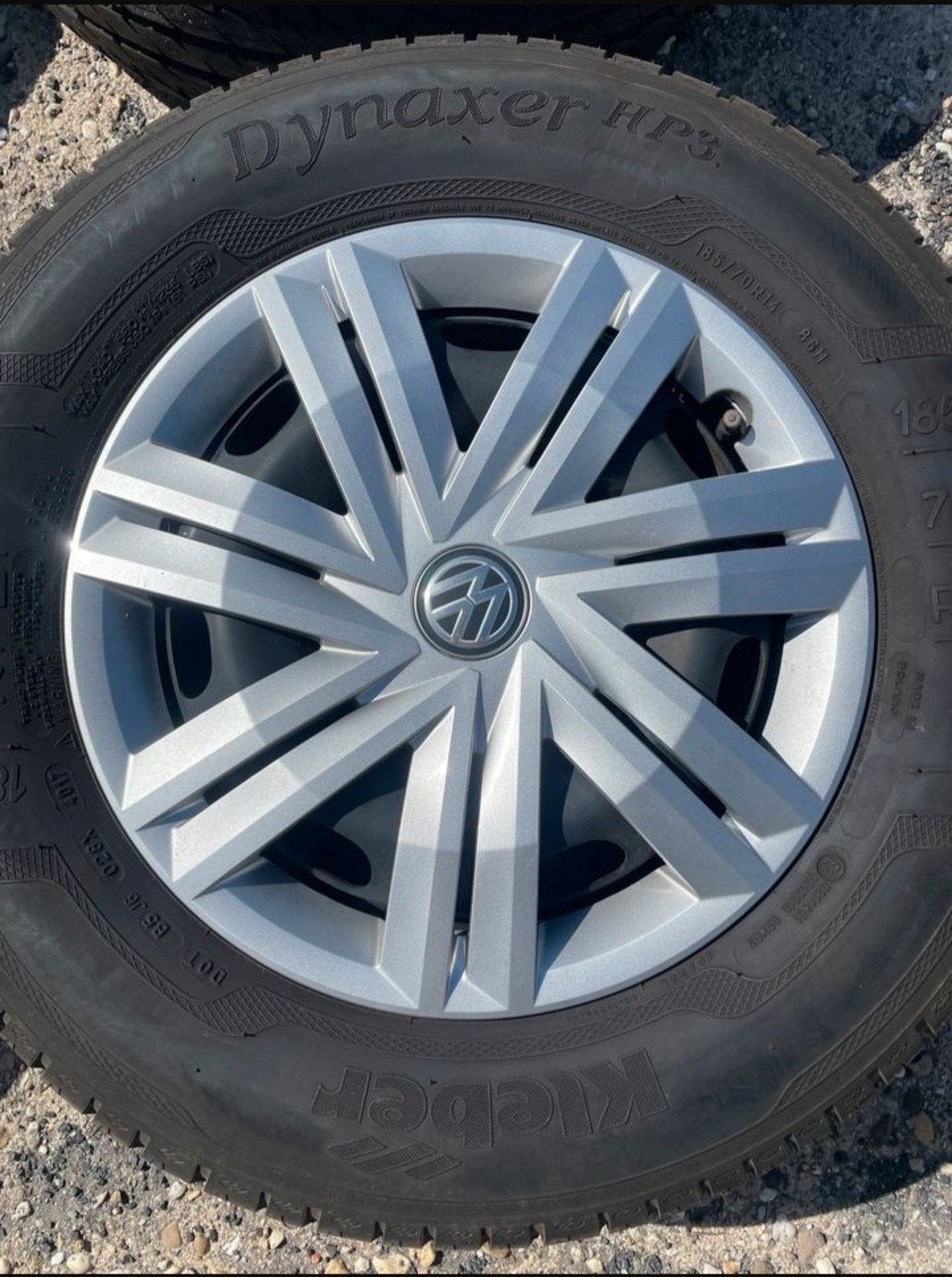185/70r14 Kleber Dynaxer zomerbanden incl velgen., Auto-onderdelen, Ophalen, Zomerbanden, Velg(en)