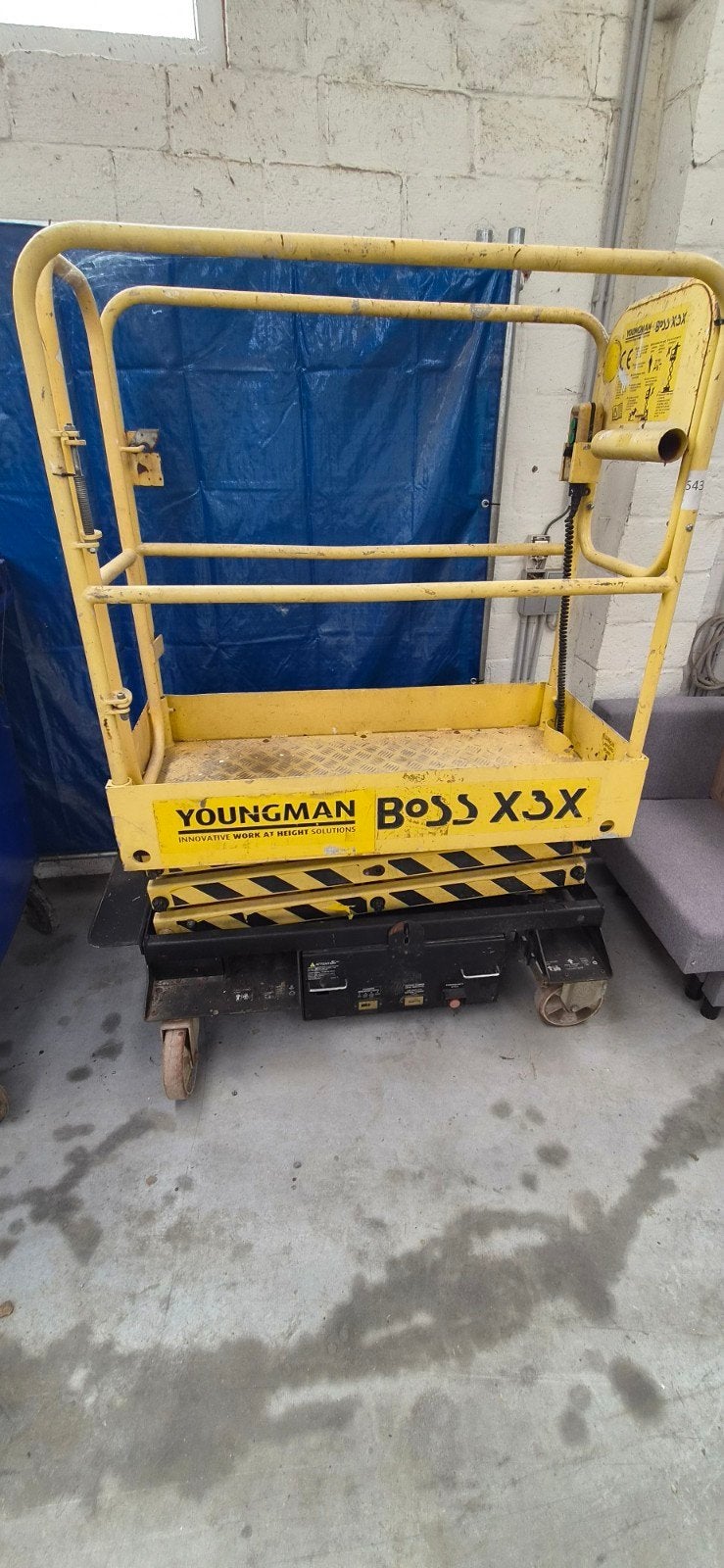Schaarlift boss x3x, Doe-het-zelf en Bouw, Ophalen