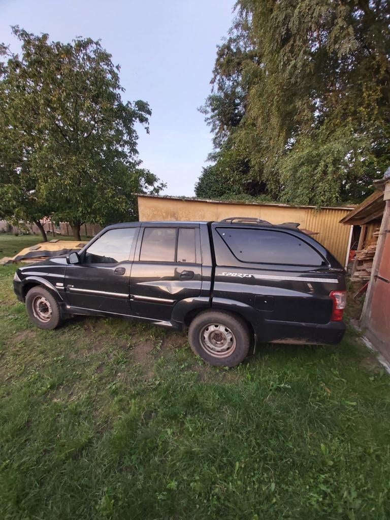 ssangyong musso sport, Automaat, 4 deurs, Musso, Zwart
